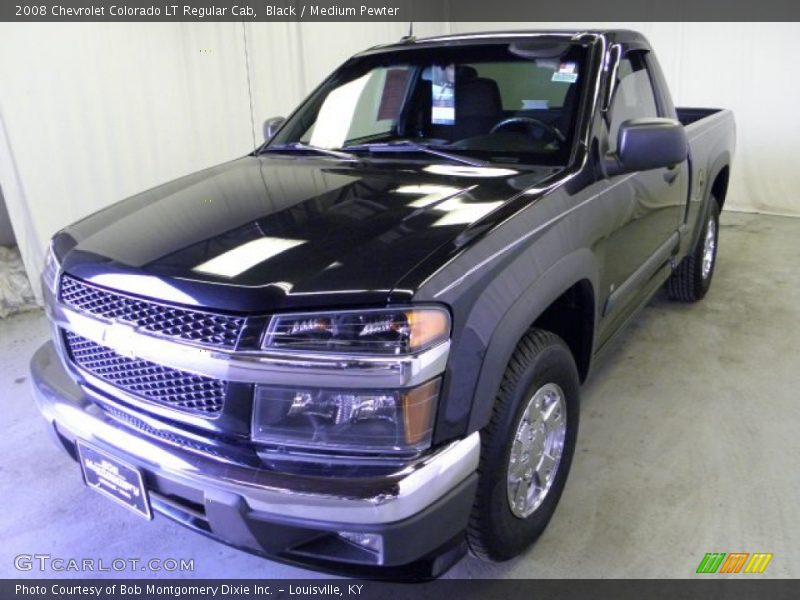 Black / Medium Pewter 2008 Chevrolet Colorado LT Regular Cab