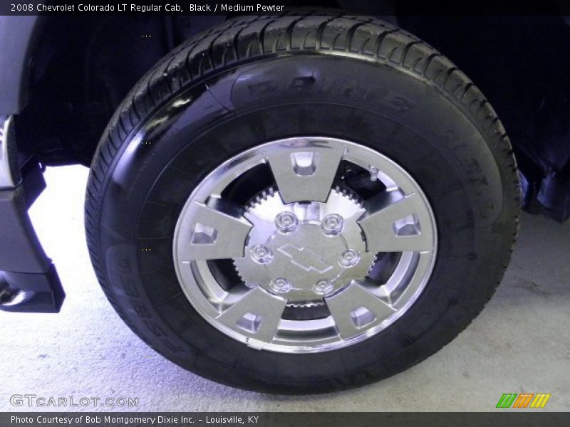 Black / Medium Pewter 2008 Chevrolet Colorado LT Regular Cab