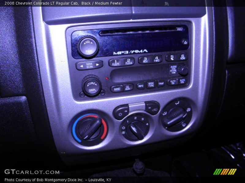 Black / Medium Pewter 2008 Chevrolet Colorado LT Regular Cab