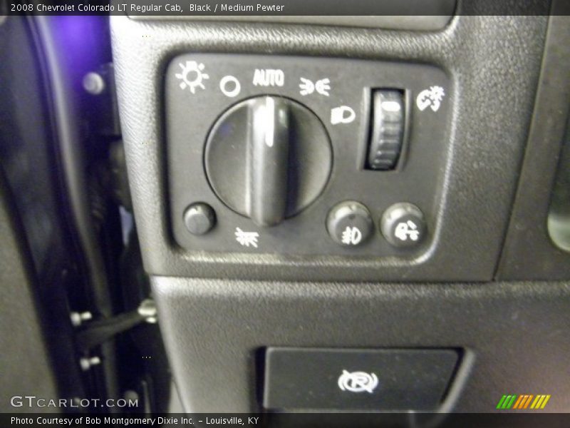 Black / Medium Pewter 2008 Chevrolet Colorado LT Regular Cab