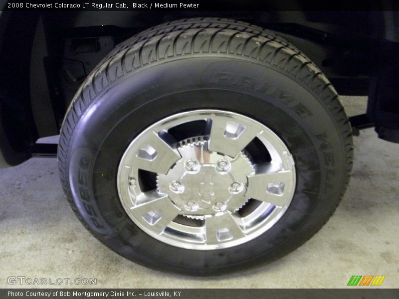 Black / Medium Pewter 2008 Chevrolet Colorado LT Regular Cab