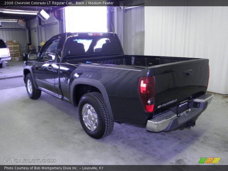 Black / Medium Pewter 2008 Chevrolet Colorado LT Regular Cab