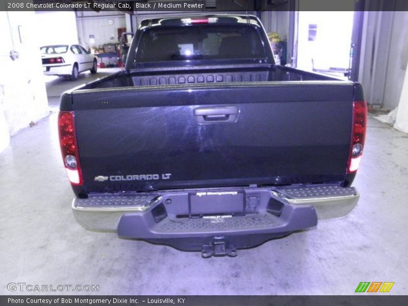 Black / Medium Pewter 2008 Chevrolet Colorado LT Regular Cab