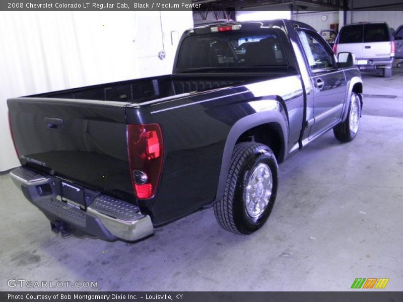 Black / Medium Pewter 2008 Chevrolet Colorado LT Regular Cab