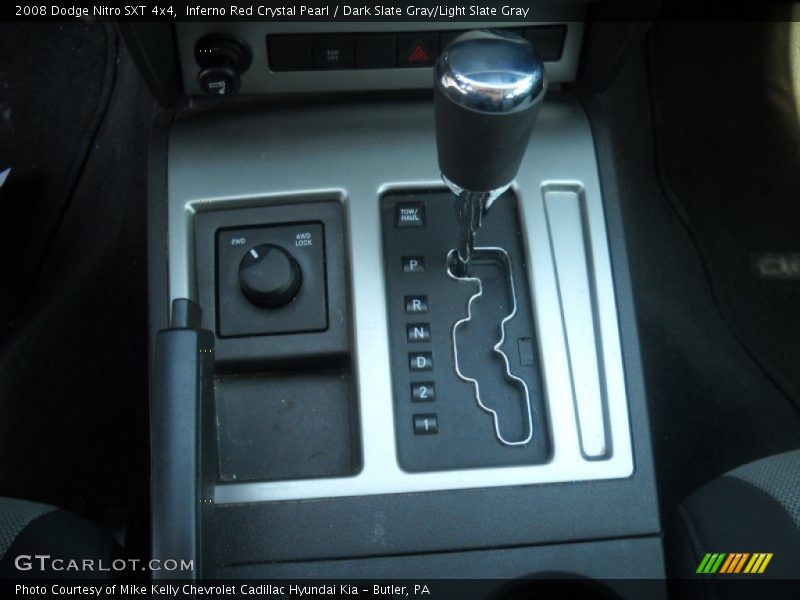 Inferno Red Crystal Pearl / Dark Slate Gray/Light Slate Gray 2008 Dodge Nitro SXT 4x4