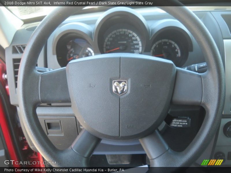 Inferno Red Crystal Pearl / Dark Slate Gray/Light Slate Gray 2008 Dodge Nitro SXT 4x4