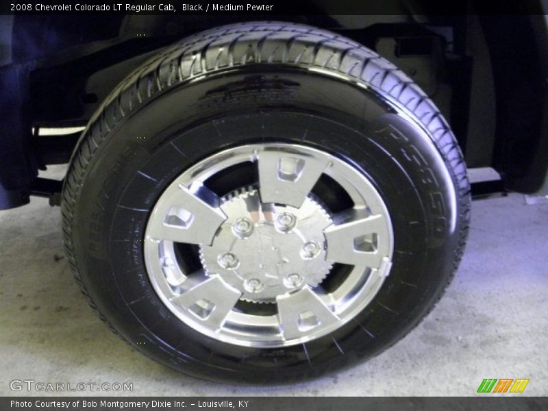 Black / Medium Pewter 2008 Chevrolet Colorado LT Regular Cab