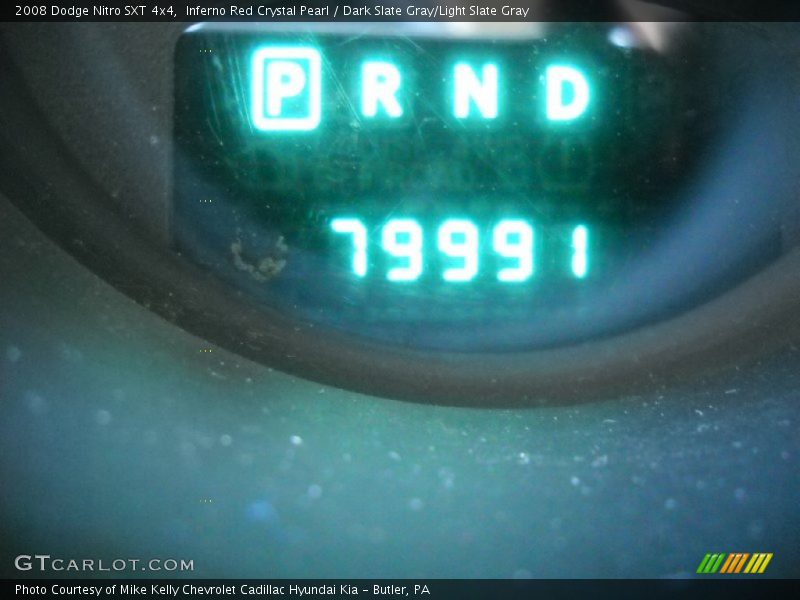 Inferno Red Crystal Pearl / Dark Slate Gray/Light Slate Gray 2008 Dodge Nitro SXT 4x4