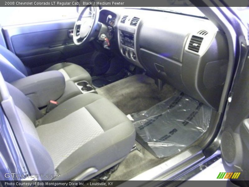 Black / Medium Pewter 2008 Chevrolet Colorado LT Regular Cab