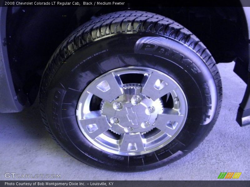 Black / Medium Pewter 2008 Chevrolet Colorado LT Regular Cab