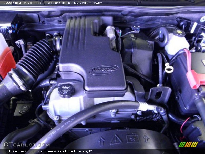Black / Medium Pewter 2008 Chevrolet Colorado LT Regular Cab