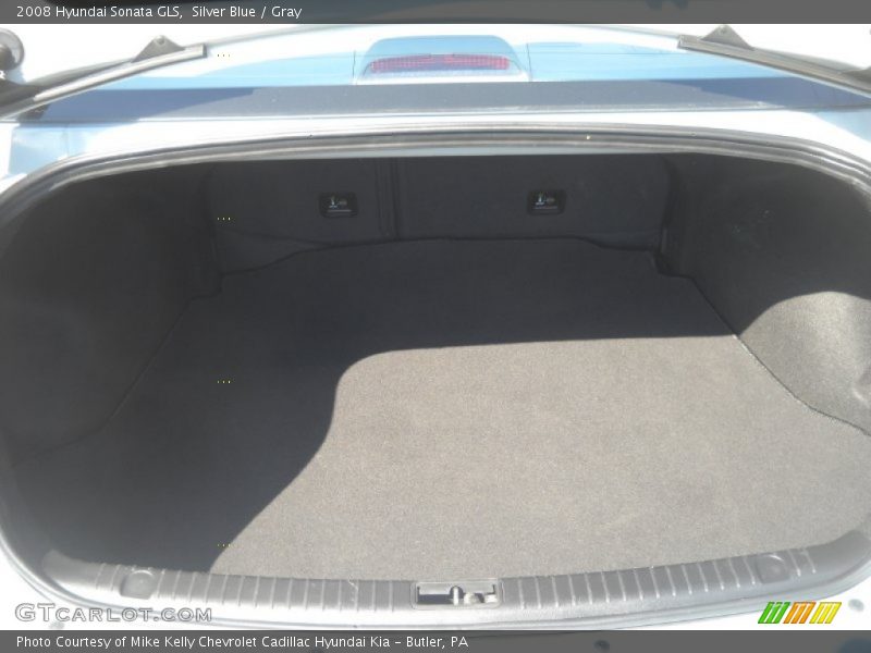 Silver Blue / Gray 2008 Hyundai Sonata GLS