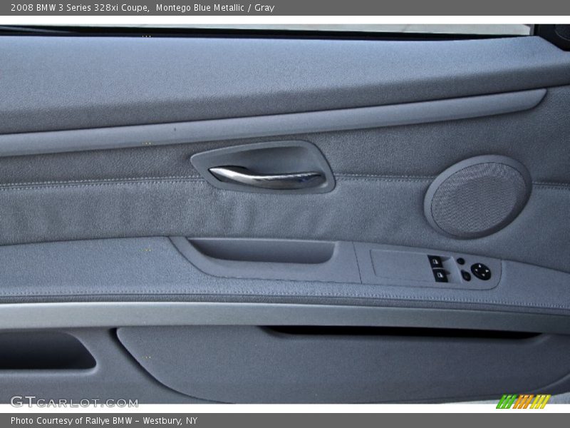 Montego Blue Metallic / Gray 2008 BMW 3 Series 328xi Coupe