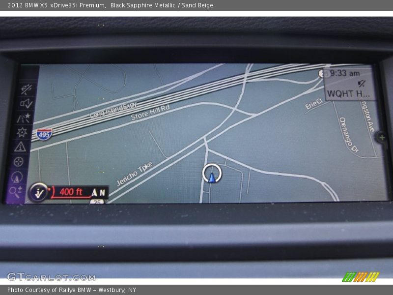 Black Sapphire Metallic / Sand Beige 2012 BMW X5 xDrive35i Premium