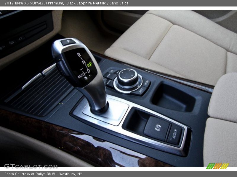 Black Sapphire Metallic / Sand Beige 2012 BMW X5 xDrive35i Premium