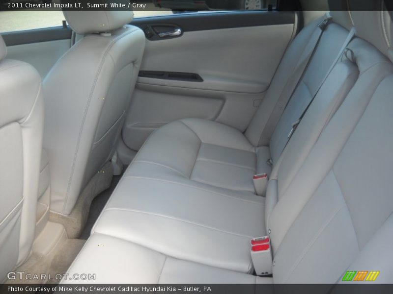 Summit White / Gray 2011 Chevrolet Impala LT