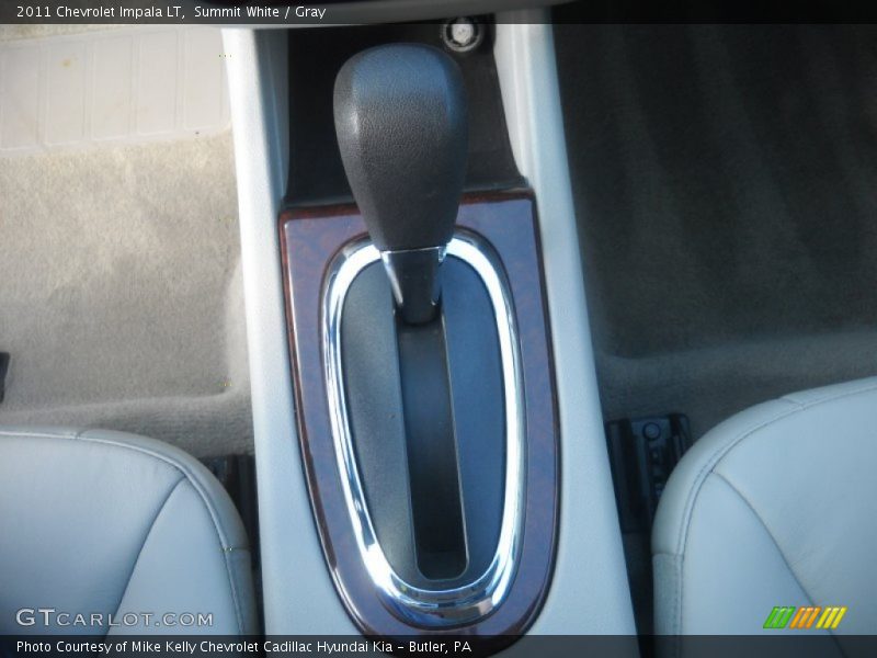 Summit White / Gray 2011 Chevrolet Impala LT