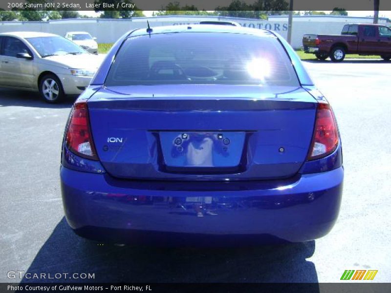 Laser Blue / Gray 2006 Saturn ION 2 Sedan