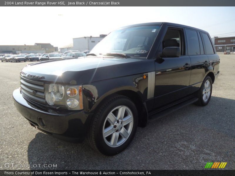 Java Black / Charcoal/Jet Black 2004 Land Rover Range Rover HSE
