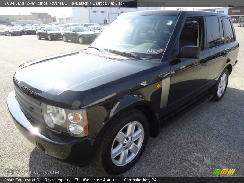 Java Black / Charcoal/Jet Black 2004 Land Rover Range Rover HSE