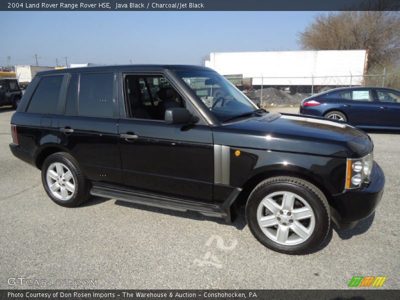 Java Black / Charcoal/Jet Black 2004 Land Rover Range Rover HSE
