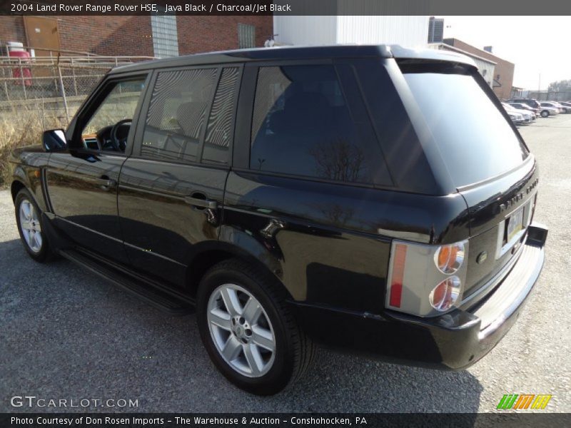 Java Black / Charcoal/Jet Black 2004 Land Rover Range Rover HSE