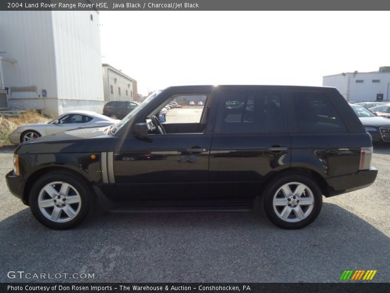 Java Black / Charcoal/Jet Black 2004 Land Rover Range Rover HSE