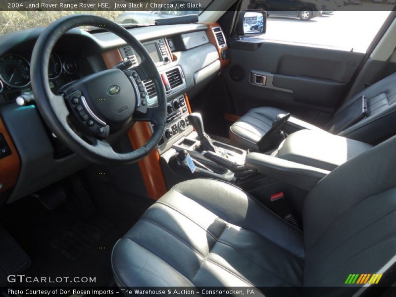 Java Black / Charcoal/Jet Black 2004 Land Rover Range Rover HSE