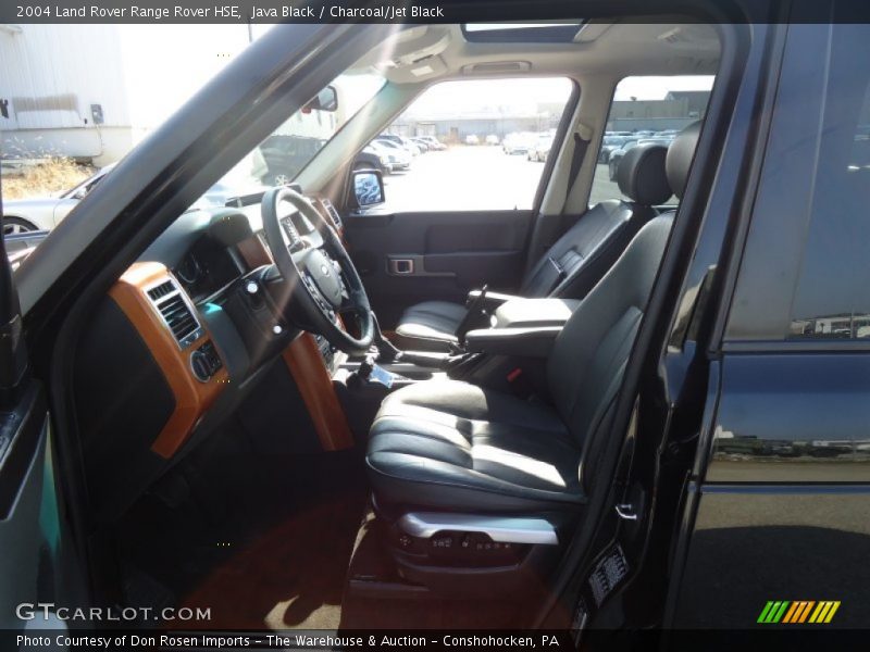 Java Black / Charcoal/Jet Black 2004 Land Rover Range Rover HSE