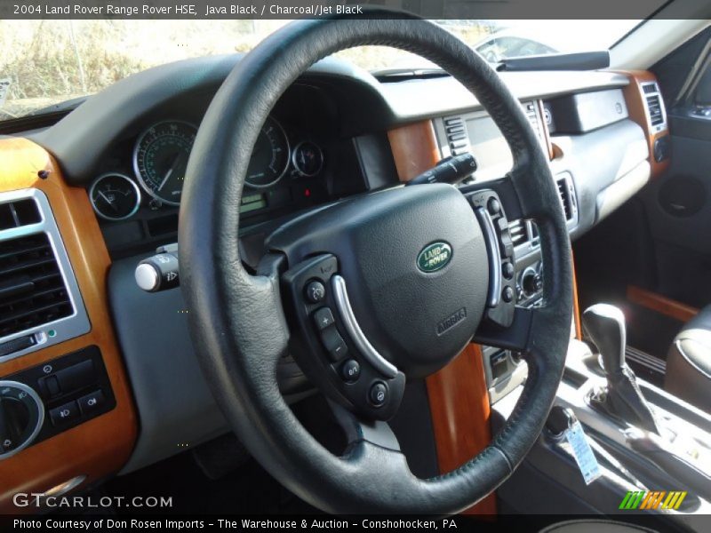 Java Black / Charcoal/Jet Black 2004 Land Rover Range Rover HSE