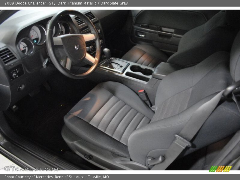 Dark Titanium Metallic / Dark Slate Gray 2009 Dodge Challenger R/T