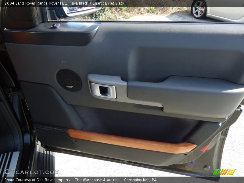 Java Black / Charcoal/Jet Black 2004 Land Rover Range Rover HSE