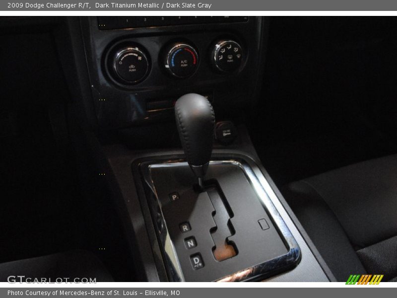 Dark Titanium Metallic / Dark Slate Gray 2009 Dodge Challenger R/T