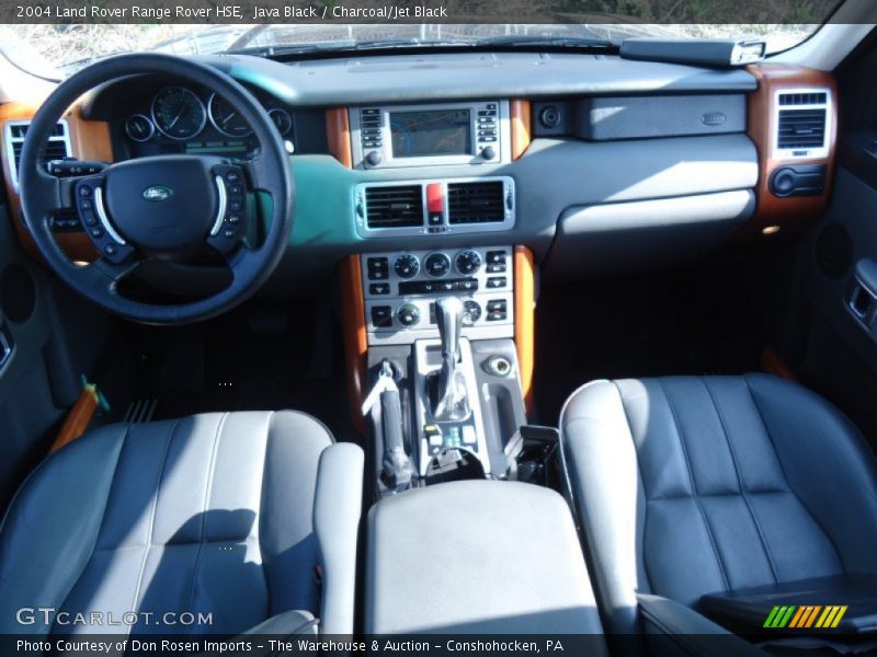 Java Black / Charcoal/Jet Black 2004 Land Rover Range Rover HSE