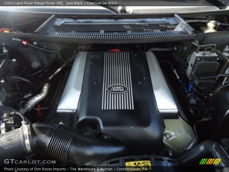 Java Black / Charcoal/Jet Black 2004 Land Rover Range Rover HSE