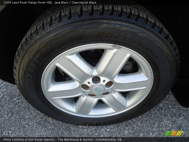 Java Black / Charcoal/Jet Black 2004 Land Rover Range Rover HSE