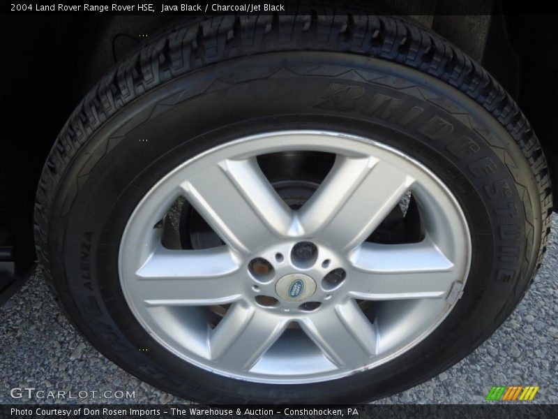 Java Black / Charcoal/Jet Black 2004 Land Rover Range Rover HSE