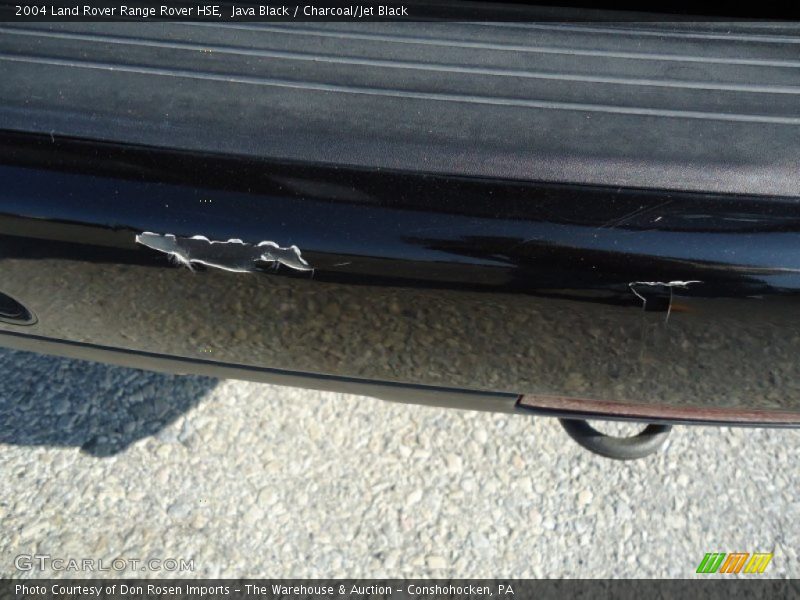 Java Black / Charcoal/Jet Black 2004 Land Rover Range Rover HSE