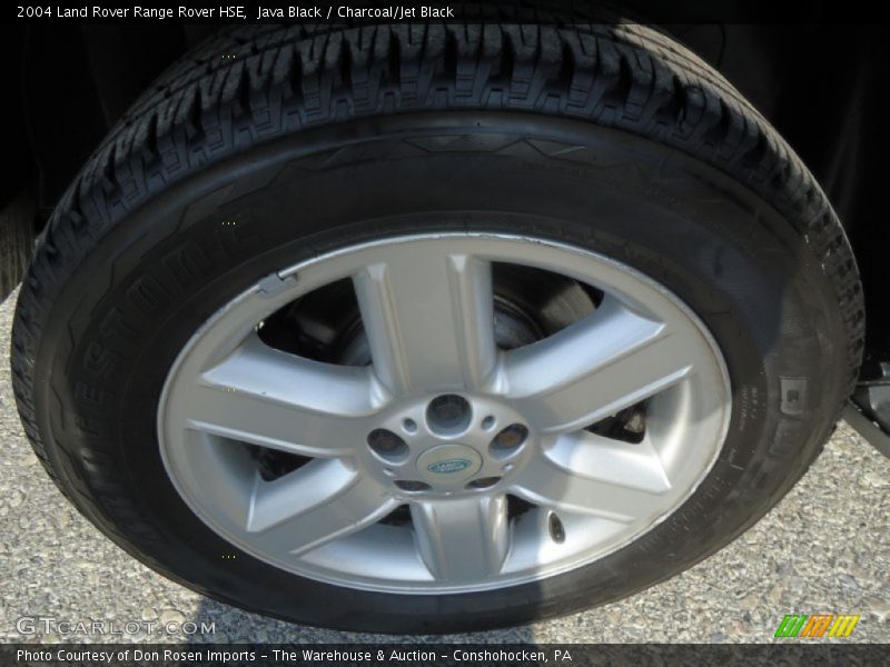 Java Black / Charcoal/Jet Black 2004 Land Rover Range Rover HSE