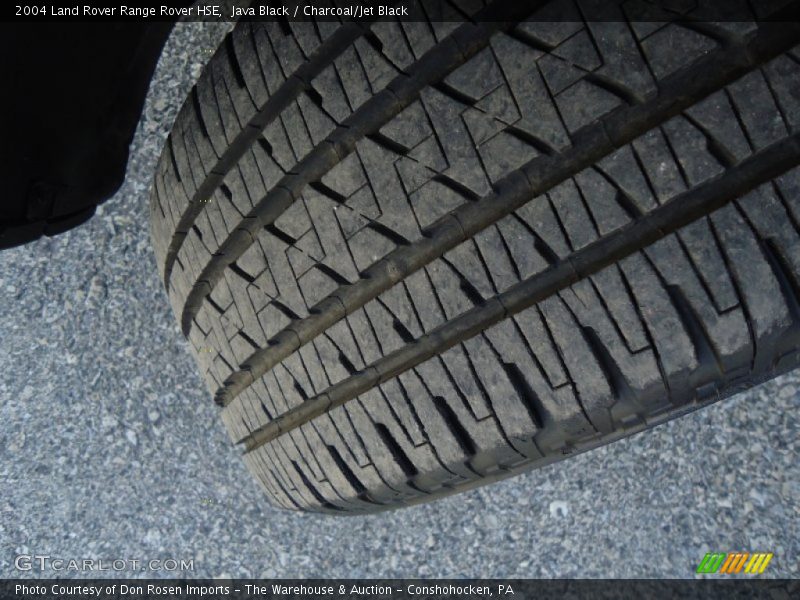 Java Black / Charcoal/Jet Black 2004 Land Rover Range Rover HSE