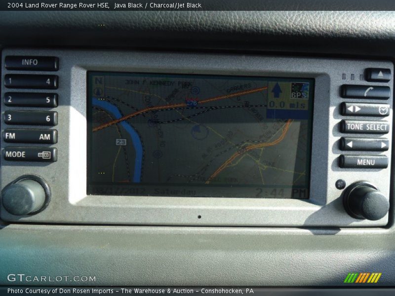 Java Black / Charcoal/Jet Black 2004 Land Rover Range Rover HSE