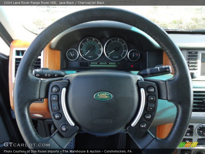 Java Black / Charcoal/Jet Black 2004 Land Rover Range Rover HSE