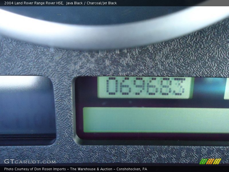 Java Black / Charcoal/Jet Black 2004 Land Rover Range Rover HSE