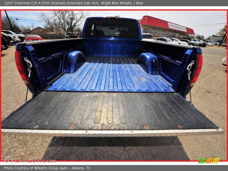 Bright Blue Metallic / Blue 1997 Chevrolet C/K K1500 Silverado Extended Cab 4x4
