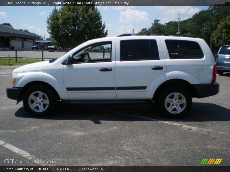 Bright White / Dark Slate Gray/Light Slate Gray 2006 Dodge Durango SXT