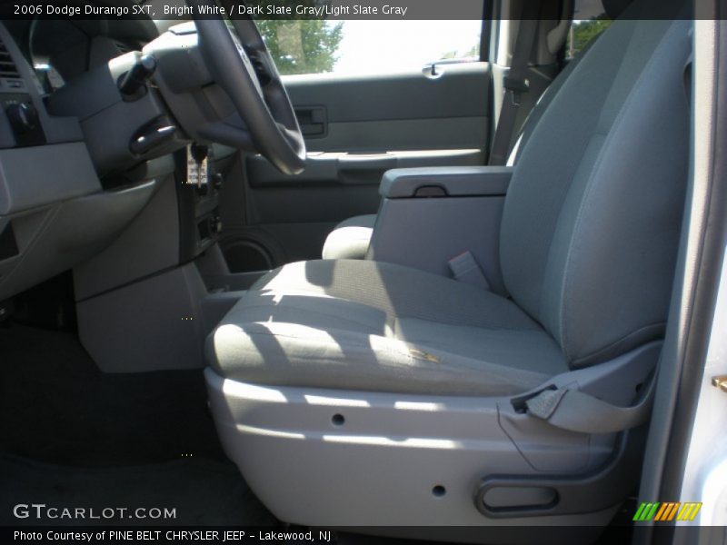 Bright White / Dark Slate Gray/Light Slate Gray 2006 Dodge Durango SXT