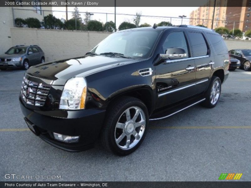 Black Raven / Ebony 2008 Cadillac Escalade AWD