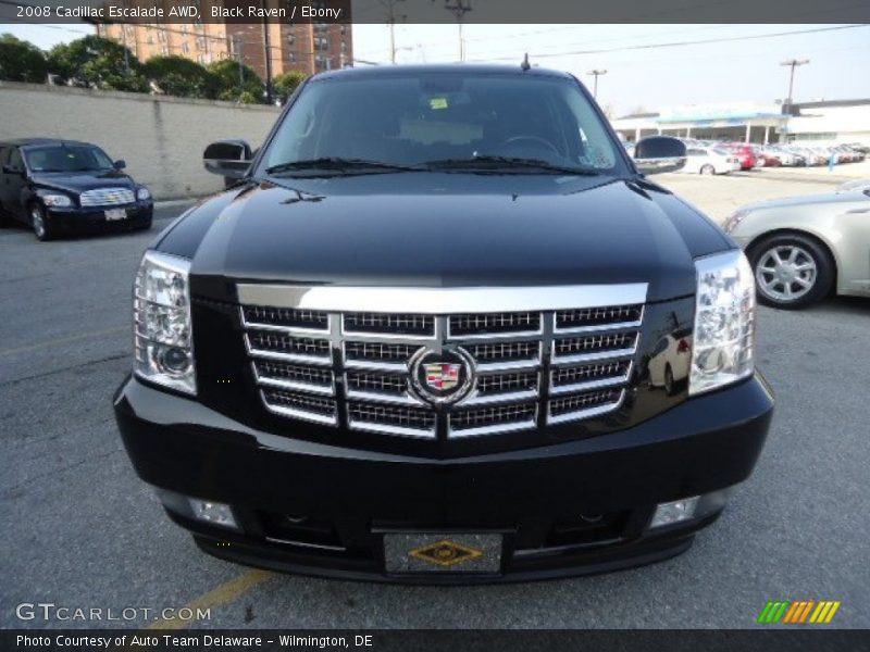 Black Raven / Ebony 2008 Cadillac Escalade AWD