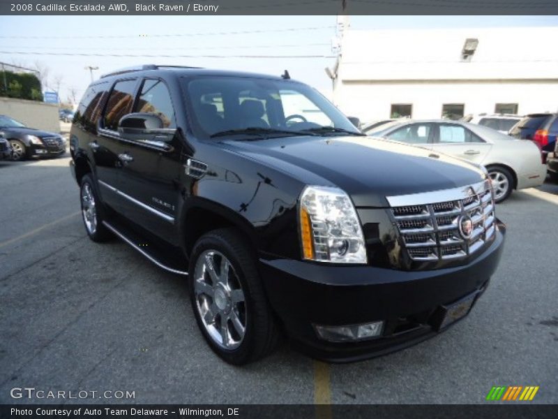 Black Raven / Ebony 2008 Cadillac Escalade AWD