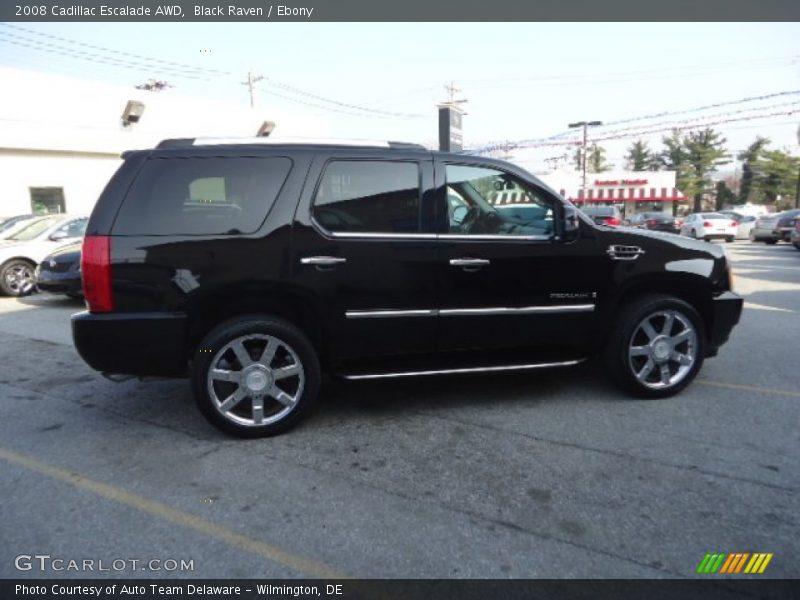 Black Raven / Ebony 2008 Cadillac Escalade AWD